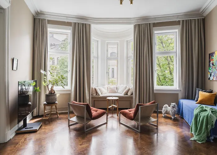 公寓 Ba61 - Lux 4 Bedrooms, 260 Sqm, 2 Balconies, Free Parking