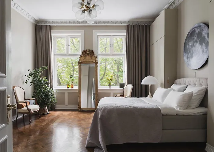 Ba61 - Lux 4 Bedrooms, 260 Sqm, 2 Balconies, Free Parking * 奥斯陆
